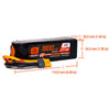 Spektrum SPMX186S50 1800mAh 6S 22.2V 50c Smart G2 LiPo Battery with IC3 Connector