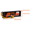 Spektrum SPMX324S50 3200mAh 4S 14.8V 50c Smart G2 LiPo Battery with IC3 Connector