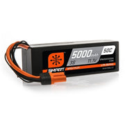 Spektrum SPMX50003S50H3 5000mah 3S 11.1v 50C Smart Hard Case LiPo Battery with IC3 Connector