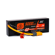 Spektrum SPMX52S30H5 5000mAh 2S 7.4V 30c Smart G2 Hard Case LiPo Battery with IC5 Connector