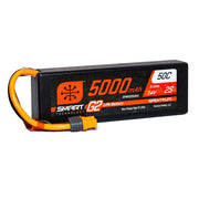 Spektrum SPMX52S50H3 5000mAh 2S 7.4V 50c Smart G2 Hard Case LiPo Battery with IC3 Connector