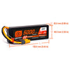 Spektrum 5000mAh 2S 7.4V 50c Smart G2 Hard Case LiPo Battery with IC5 Connector