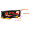 Spektrum SPMX53S50H5 5000mAh 3S 11.1V 50c Smart G2 Hard Case LiPo Battery with IC5 Connector