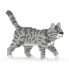 Jekca ST19CM04 Grey Tabby Cat Mini 01S