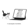 Jekca ST19CM05 Black and White Cat Mini 01S