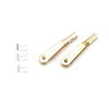 Sullivan 525 2-56 Gold-N-Clevises (2)*