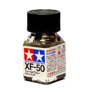 Tamiya 80350 Enamel Paint XF-50 Flat Field Blue (10ml)