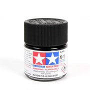 Tamiya 81501 Acrylic Paint X-1 Gloss Black 10ml