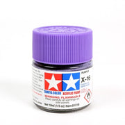 Tamiya 81516 Acrylic Paint X-16 Gloss Purple (10ml)