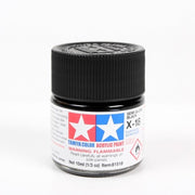 Tamiya 81518 Acrylic Paint X-18 Semi Gloss Black 10ml