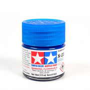 Tamiya 81523 Acrylic Paint X-23 Gloss Clear Blue 10ml