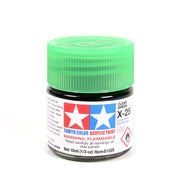 Tamiya 81525 Acrylic Paint X-25 Gloss Clear Green 10ml