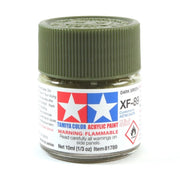 Tamiya 81789 Acrylic Paint XF-89 Flat Dark Green 10ml