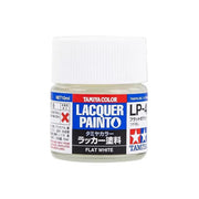 Tamiya 82104 Lacquer Paint LP-4 Flat White 10ml