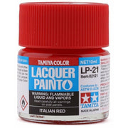 Tamiya 82121 Lacquer Paint LP-21 Italian Red (10ml)