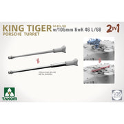 Takom 2178 1/35 King Tiger W/105Mm Kwk 46L/68 2In1