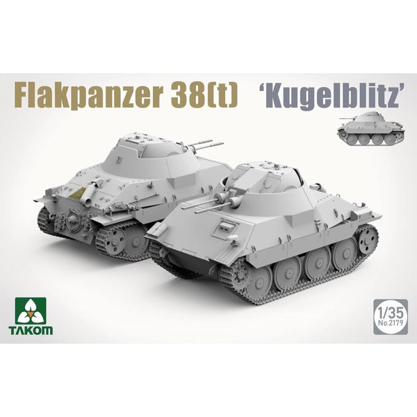 Takom 2179 1/35 Flakpanzer 38(t) Kugelblitz – Metro Hobbies