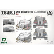 Takom 2200W 1/35 Tiger I Big Box Mid and Late and Mid/Otto Carius and 1/16 Otto Carius Limited Edition Combo