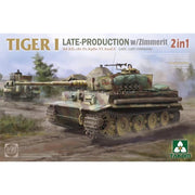 Takom 2200W 1/35 Tiger I Big Box Mid and Late and Mid/Otto Carius and 1/16 Otto Carius Limited Edition Combo