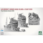 Takom 5023 1/72 IJN Aircraft Carrier Akagi Island and Flight Deck Pearl Harbour Attack 1941