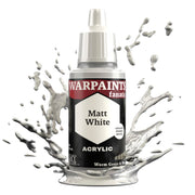 The Army Painter WP3012 Warpaints Fanatic Matt White 18ml Acrylic Paint