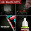 The Army Painter WP3012 Warpaints Fanatic Matt White 18ml Acrylic Paint