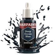 The Army Painter WP3031 Warpaints Fanatic Deep Ocean Blue 18ml Acrylic Paint