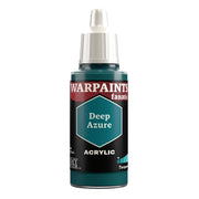 The Army Painter WP3037 Warpaints Fanatic Deep Azure 18ml Acrylic Paint