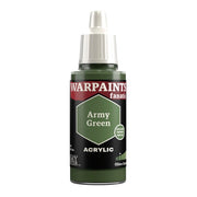 The Army Painter WP3068 Warpaints Fanatic Army Green 18ml Acrylic Paint