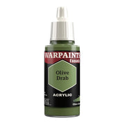 The Army Painter WP3070 Warpaints Fanatic Olive Drab 18ml Acrylic Paint