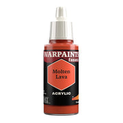 The Army Painter WP3097 Warpaints Fanatic Molten Lava 18ml Acrylic Paint