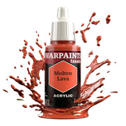 The Army Painter WP3097 Warpaints Fanatic Molten Lava 18ml Acrylic Paint