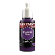 The Army Painter WP3133 Warpaints Fanatic Diabolic Plum 18ml Acrylic Paint