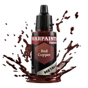 The Army Painter WP3182 Warpaints Fanatic Metallic Red Copper 18ml Acrylic Paint