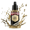 The Army Painter WP3186 Warpaints Fanatic Metallic True Brass 18ml Acrylic Paint