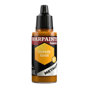 The Army Painter WP3188 Warpaints Fanatic Metallic Greedy Gold 18ml Acrylic Paint