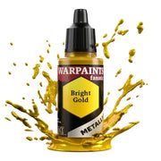 The Army Painter WP3189 Warpaints Fanatic Metallic Bright Gold 18ml Acrylic Paint