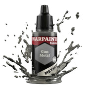 The Army Painter WP3193 Warpaints Fanatic Metallic Gun Metal 18ml Acrylic Paint