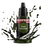 The Army Painter WP3196 Warpaints Fanatic Metallic Dark Emerald 18ml Acrylic Paint