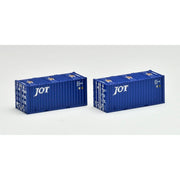 Tomix 3160 N ISO 20ft container (Nippon Oil Transport 2 pieces)