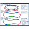 Tomix 91046 N Embankment Large Curve Track extension parts