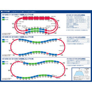 Tomix 91046 N Embankment Large Curve Track extension parts