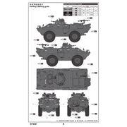 Trumpeter 07440 1/72 M706 Commando Armored Car Product Improved