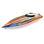 Traxxas Disruptor 26in 4S Self-Righting RC Boat (Orange)