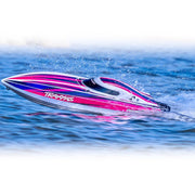 Traxxas Disruptor 26in 4S Self-Righting RC Boat (Pink)