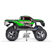 Traxxas Stampede XL-5 1/10 Monster Truck Green 36054-8