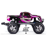 Traxxas Stampede BL-2S 1/10 2WD Brushless RC Monster Truck (Pink) 36354-4