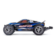 Traxxas Rustler 1/10 2WD BL-2S Brushless RC Stadium Truck (Blue) 37354-4