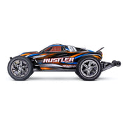 Traxxas Rustler BL-2S 1/10 2WD Brushless RC Stadium Truck (Orange) 37354-4