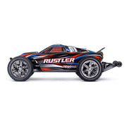 Traxxas Rustler BL-2S 1/10 2WD Brushless RC Stadium Truck (Red) 37354-4